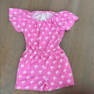 Posh Peanut Pink Barbie Romper